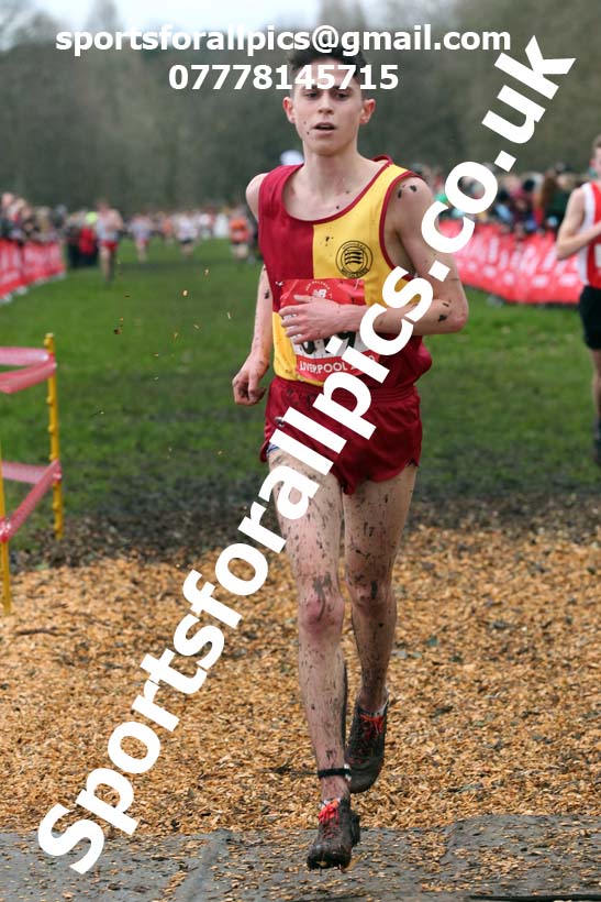 Senior boys, 2020 New Balance English Schools Champs., Sefton Park, Liverpool. Photo: David T. Hewitson/Sports for All Pics